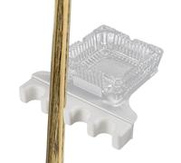 Billard Cue Stand - Organisateur de repère de piscine portable à 5 emplacements, repos d'une économie d'espace compacte | Accessoires d'équipement du transporteur dur pour les amateurs de salles de je