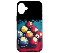 Billard Graphique Coque pour iPhone 16 Plus
