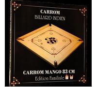 Billard Indien - Carrom Mango - 83 x 83 cm