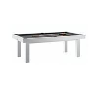 Billard LAFITE Blanc - Table de Billard Ardoise Gris Professionnelle