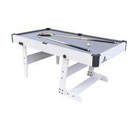 Billard pliable hustle xl blanc-gris
