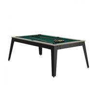 Billard - René Pierre - Fabricant Français - Steel Oslo Pieds Gris Drap Vert + Plateaux Table