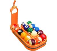 Billard Training Rack Pro, Pool Skills Trainer & Ball Launcher, 3D Printed Pool Ball Rack, Peut contenir 15 balles, Aide à la pratique de Précision pour Snooker & Nine Ball, Équipement d'entraînement