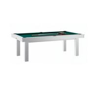 Billard transformable en table René Pierre LAFITE Blanc - Drap Vert