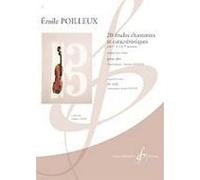 Billaudot Poilleux Emile - 20 Etudes Chantantes et Caracteristiques - Alto Alto G