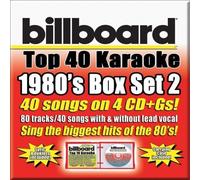 Billboard 1980's Box Set 2 by Party Time Karaoke [Audio CD] NEUF