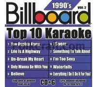 Billboard Top Karaoke: 90's, Vol. 2