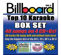 Billboard Karaoke - Billboard Top-40 Karaoke - Box Set Vol. 3 (40+40-song Box Set) [4 CD]