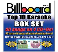 Billboard Top 10 Karaoke, Vol. 3 [Box Set] [Enhanced] [Karaoke]