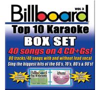 Billboard Top 10 Karaoke, Vol. 3 [Box Set] [Enhanced] [Karaoke]