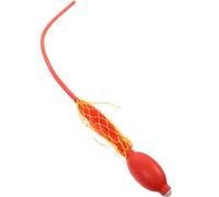 Bille de Pipette Quantitative en Latex Rouge pour Laboratoire | Double Poire, Forte Aspiration, Prise en Main Confortable, Usage en Enseignement et Échantillonnage