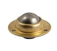 Roulette encastrée à bille diamètre 19mm - AVL - 181636A Noir