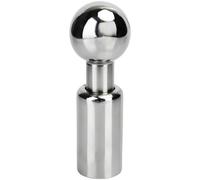 Bille rotative de pulvérisation industrielle en acier inoxydable, buse de lavage à filetage femelle NPT 3/4 pouce, bille 2,1 pouces, couverture 360 degrés pour cuves, pharmaceutique et agroalimentaire