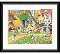 Biller Antik Art d'art Le village gaulois d'Uderzo Astérix Obélix 1065