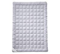 Billerbeck Couette en Fibres S20 - Nombreuses Tailles et Variantes, Coton, weiß, 155x220 cm
