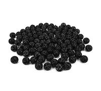 Billes biochimiques Professionnelles de Culture bactérienne, Billes nitrifiantes à Haute efficacité pour Aquariums d'eau Douce et d'eau de mer, Noires, 200 pièces (26 mm, 100 pièces)