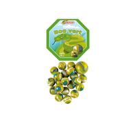 Billes - Boa vert - Filet de 20 billes + 1 calot - Jeu de récréation - Enfant