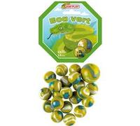 bille - boulet - calot - boulard - caille kim'play 20+1 billes boa vert