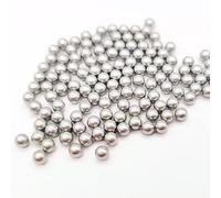 Billes d'aluminium 5N - Billes d'aluminium pur à 99,999% for revêtement par évaporation - Sachet auto-scellant de 10 g avec 147 billes d'aluminium(100 Grams)