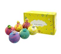 Billes de Bain pour Baignoire,Ensemble de 6 Gadgets Rafraîchissants sous-Marins - Set de Bombe de Douche pour | pour Garçons Filles Tout-Petits, Voyage Piscine Plage
