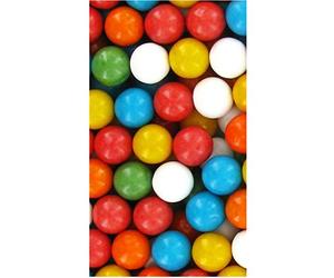 Billes de chewing gum dragéifiées sachet de 2,5 kg T 17 mm