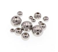 Billes de roulement, billes en acier inoxydable, billes de précision à surface lisse, billes en acier percées 8 mm x 2 mm (20 pièces), 8 mm x 2 mm (20 pièces) (Size : 10mmx3mm(20pcs))