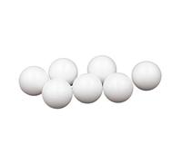 Billes de roulement en plastique Boules Celcon solides 1 pouce(5pcs)