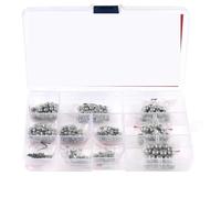 Billes de roulement pour vélo Billes en acier inoxydable 510, 304 pièces, 2mm-8mm, assortiment droit, billes de roulement précision pour roulettes