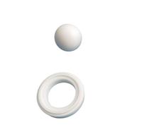 billes d'étanchéité pompe à membrane Accessoires de pompe à membrane pneumatique, joint de vanne à siège à bille en PTFE, 1 pièces(3-80 100 tee)