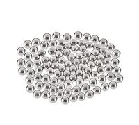 Billes en acier for roulements, qualité G10 GCR15, 1,2 à 6 mm, 100 pièces, for roulements, machines et applications de précision(2.778mm)