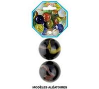 Billes - Filet de 2 maxi boulards - 50mm diamètre - Jeu - Enfant