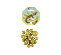 Billes - Filet de 20 billes + 1 calot - Jaune - Gecko - Jeu - Enfant