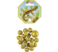 Kim'Play – Jeu de billes Gecko – Lot 20 billes + 1 calot – Jaune