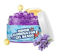 Billes Neutralisant Les Odeurs - Désodorisant Longue Durée Adapté Aux Animaux,Perles de Gel Éliminatrice d'Odeurs - pour Cuisine Voiture Bureau Salle de Bain Litière Chat Femme