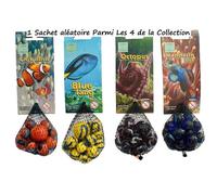 Billes - Thème Océan - 20 Billes + 1 Calot - Pour Enfants - Mixte - À partir de 4 ans