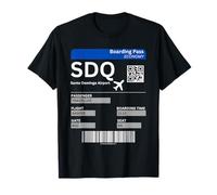 Billet de vol Santo Domingo Vacation République Dominicaine T-Shirt