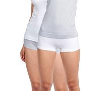 Billet Doux, Lot de 2 Shorties, Zen Attitude 403111, 46/48, Blanc/Blanc/Gris, Femme