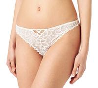 Billet Doux Tanga pour Femme Culotte échancrée sous-vêtements Slip Feminin Toucher Doux Dentelles de Taille 38 40 à Grande Taille 50 à 52 Ivoire