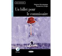 Billet Pour Le Commissaire (A2) Livre avec un CD audio - R. Boutegege - Cideb Black Cat - Livre CD - Méthode de langue CD