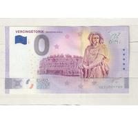 Billet Souvenir Touristique DE Collection 0 Euro VERCINGETORIX Chef DE Guerre