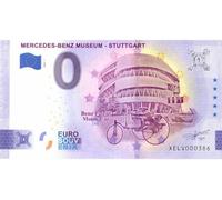 Billet Touristique 0 Euro Allemagne · Musée Mercedes-Benz · Souvenir zéro € Note Billet de Banque