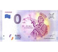 Billet Touristique 0 Euro Cuba · Habano · Cigare Havane · Souvenir zéro € Note Billet de Banque