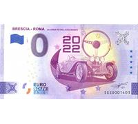 Billet Touristique 0 Euro Italie · Course Brescia-Rome · Souvenir zéro € Note Billet de Banque