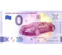 Billets de 0 Euro Bugatti Veyron - Musée National de l'Automobile · France · Souvenir Zero €