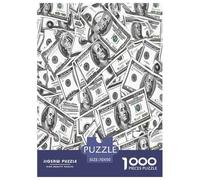 Billets de 100 Dollars Puzzle 1000 Pièces Educa Jouet en Bois Cadeau Unique Décoration Intérieure Jeu Éduchatif Challenge Toy Adultes Et Enfants À Partir De 14 Ans 70x50cm/1000pcs
