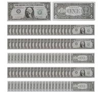 Billets De Faux Dollars | Faux Faux Boulons Réaliste Collectionnable | Simulation Monétaire Style Rétro, Gibier Éducatif Portable Pour Adultes Billets De Billet De Dollar, Billets D'un Dollar Pour P T