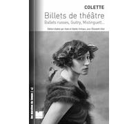 Billets de théâtre: Ballets russes, Guitry, Mistinguett...