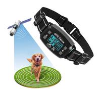 Billg Collier de Dressage pour Chien, Résistant à L’Eau Collier de Dressage sans Fil GPS, 3 Modes Clôture Anti-Fugue pour Grands Espaces Ouverts, Portée de 30 à 2000m, 9 Niveaux de Sensibilité