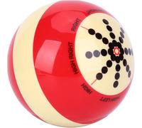 Billiard Balls Portable Resin Billiard Training Ball With Standard Lines And Training Points Billiard Assistant Billiard Accessories For Beginners Hobbies Games Bars
