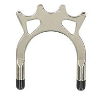 Billiard Bridge Head Set, Screw On Cue Rest with High Spider, Short Head & Cross Rest Pool Cue Holder Accessory for Table Games & Snooker (Elevated)